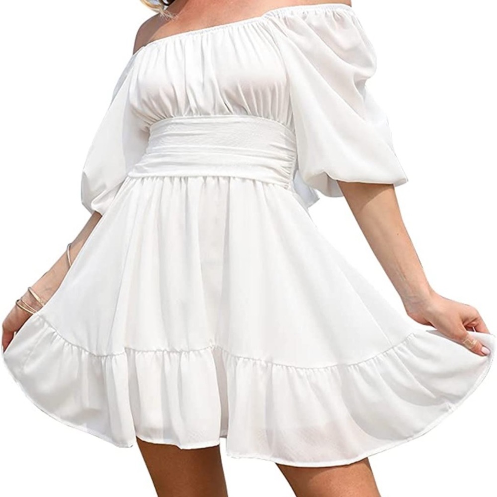 White Summer Dress